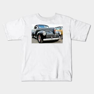 Classic Black Studebaker Kids T-Shirt